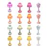 Night Light Mini Flower Shape Soft Glow Warm Light Desk Lamp with Adjustable Brightness Touch Control Portable Table Lamp