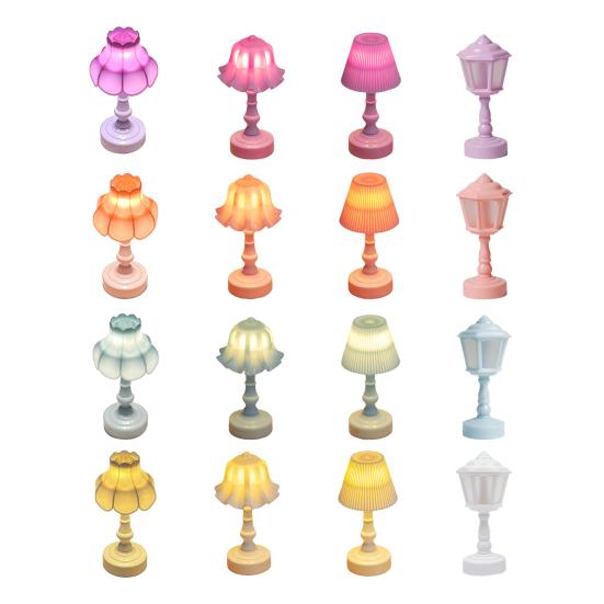 Night Light Mini Flower Shape Soft Glow Warm Light Desk Lamp with Adjustable Brightness Touch Control Portable Table Lamp