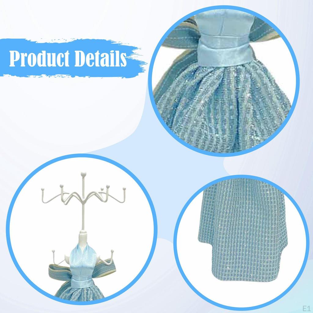 Necklace Display Stand Jewelry Shop Dresser Professional Tabletop Multiuse