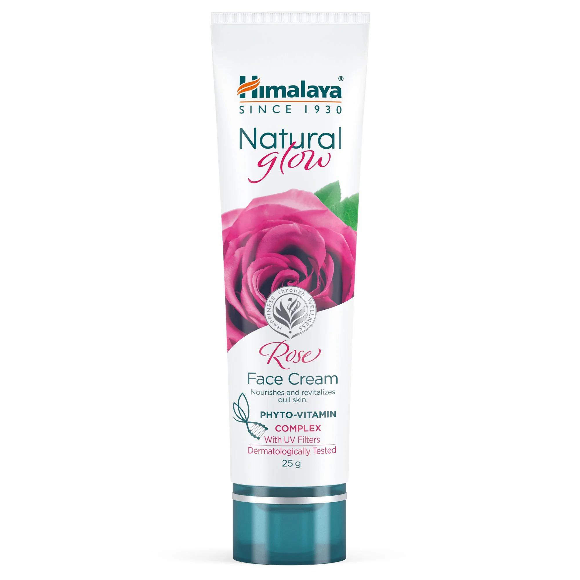 Natural Glow Rose Face Wash 50 ml , Himalaya 50 ml