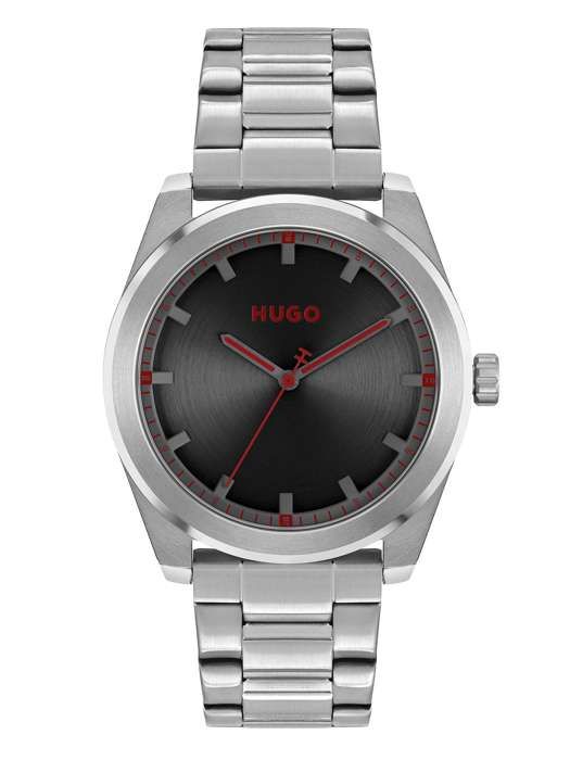 Set Cadou - HUGO - Ceas și Portofel - Oțel și Piele - Eleganță atemporală - Mixt