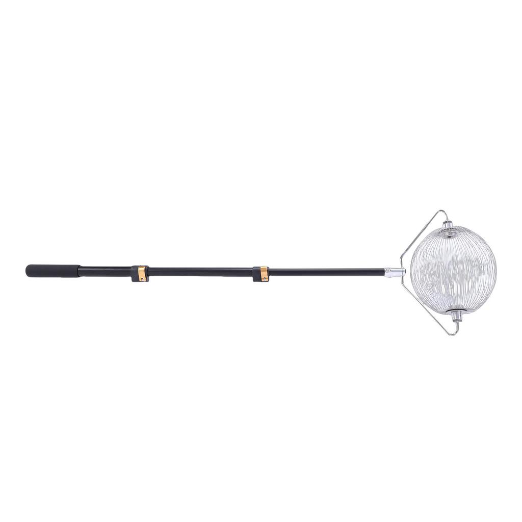   Nut Collector S Size Multi Purpose   Rolling Picker with Telescopic Aluminium Alloy Pole for Tennis  S Chestnuts