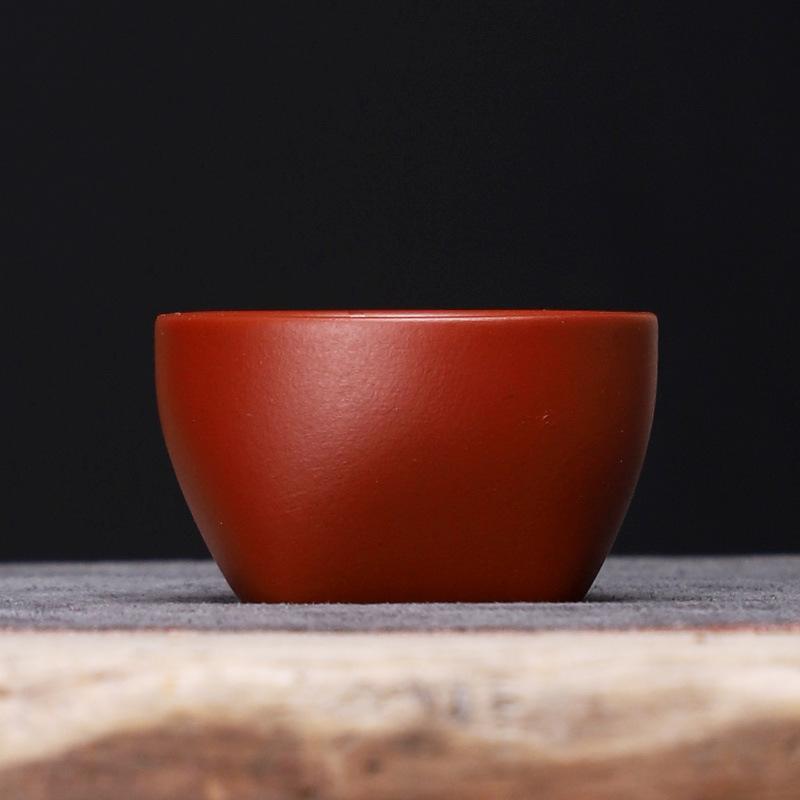 

2 шт./набор бутиков Исин фиолетовая глина чайные чашки сырая руда ручной работы мастер чашка китайский чайный сервиз Дахунпао принадлежности бытовая посуда для питья