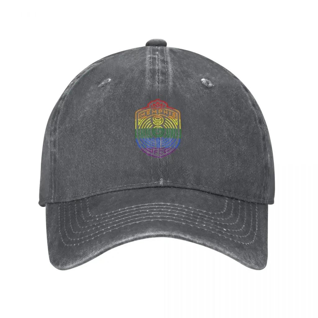 Memphis Pride Logo Baseball Cap Anime Hat Sunhat For Unisex Womens