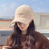 Women'S Fleece-Lined Baseball Cap - Adjustable, Lightweight Winter Hat with "California Coast" Embroidery, Beige, Perfect for Cold Weather