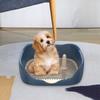 Dog Toilet Training Tray with Detachable PP Grid Suitable for