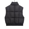 2024 Autumn/Winter Women's Fashion Short Cotton-Padded Vest