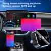 Screen Mirroring for Car Wired To Wireless Player Screen Mirroring Device for Vehicle Audio Link Pair Watch Movie Media Phone
