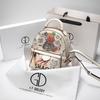 Niche Cute Bear Graffiti Backpack Fashionable All-matching Mini Schoolbag