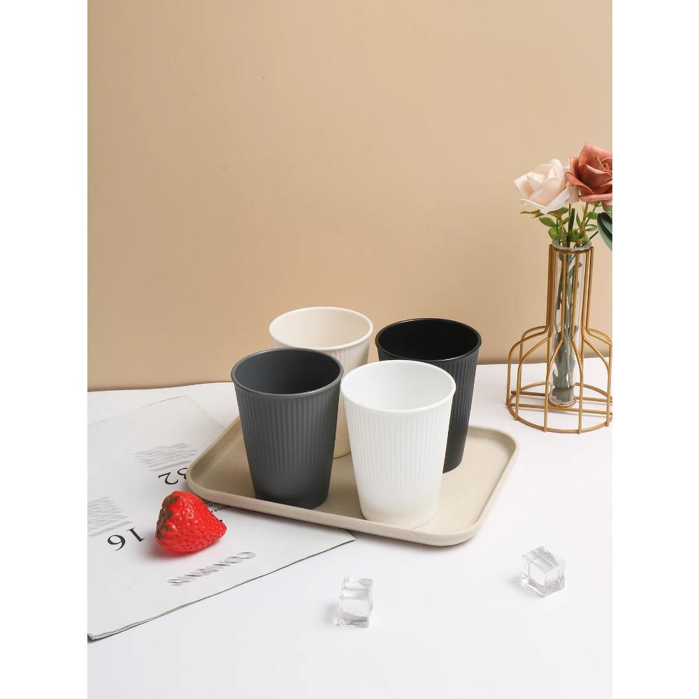 4/11pcs Reusable plastic cup, PP material, multi-color, suitable for camping picnic kitchen and, microwave and dishwasher safe