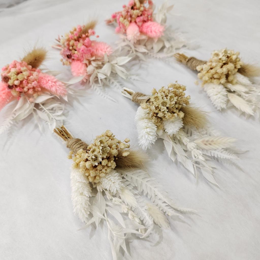 Eternal Flower Dried Flower Mini Small Bouquet Souvenir Aromatherapy Bottle Corsage Holiday Gift Box Decorative Gift