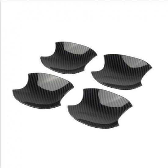 For Toyota Sequoia  2024 Carbon Fiber Side Door Handle Bowl Cover Trim