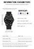 SANDA 3263 Minimalist Women's Quartz Watch Clock Minimalist Style Waterproof Calendar Women's Quartz Watch
