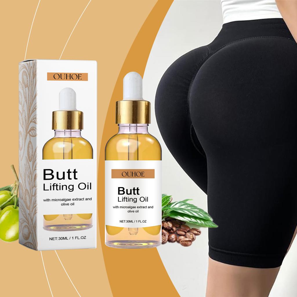 Buttock Enlargement Oils Hip Lifting Oil Hip Growth Firming Nourishing Moisturize Tighten Shaper Bum Sexy Body Massage Care
