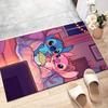 1pc S-Stitch Design Printed Area Rug Carpet for Bedroom Living Room Home Decor Rugs Mat Non Slip Mat Rug for Bedside