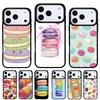 Macarons And Sweets Phone Case for iPhone 17 16 15 14 13 Pro Max Back Cover for 12 11 Pro Coque