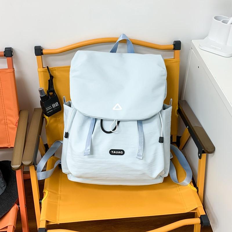 2025 new travel and leisure backpack, personalized trend, fashionable large-capacity backpack, women's light going out commuter bag