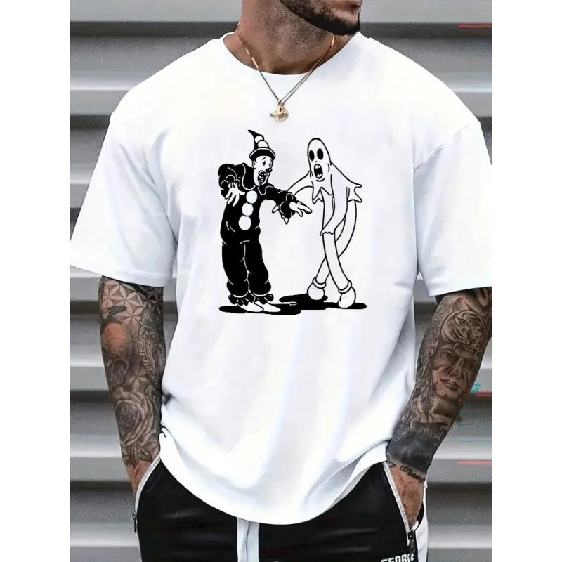 European Size Mens TShirt Comfortable Crew Neck Casual Cotton ShortSleeves Soft Breathable Top Menswear Tshirt Summer Spring Streetwear Cotton Fabric