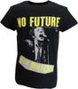Unisexs Black Official Sex Pistols No Future T Shirt