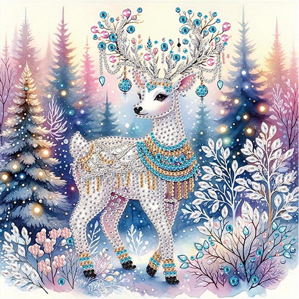 Animal 5D DIY Diamond Art Painting Kits for Gift Home Wall Decor Diamond Art Kits Crystal Rhinestones Diamond Painting 30x30cm