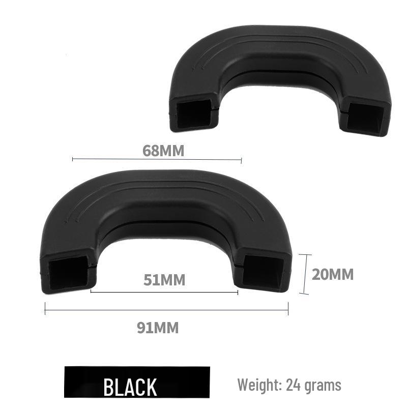 Universal Silicone Heat-Resistant Pot Handle Cover - Anti-Scald Grip for Iron Pots