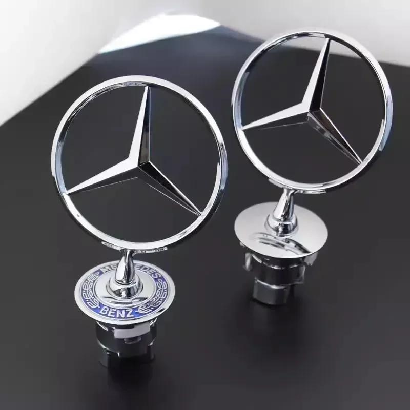 Zinc Alloy Car Front Hood Emblem Badge Accessories For Mercedes Benz AMG W213 W223 W240 W212 W222 W221 W211 W220 W210 W207 W140 YX4
