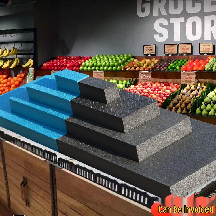 

Супермаркет Дисплей свежих фруктов Пенокартон с полками с воздушной завесой и подкладкой с ложным дном Upgraded Non-Slip Pad Black, 0.6m x 10m