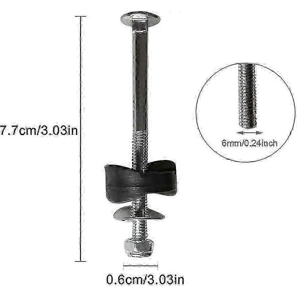 Trampoline fixing spacers - 12 pack with screws for trampoline parts