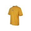 Puma T-shirt med bokstavstryck, rund hals, korta ärmar, herrtoppar, guld 597337-25