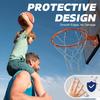Chain Basketball Net Replacement, 21" Heavy Duty Rust Proof Galvanized Steel with 12 Locking Hooks,Fits All Standard Indoor/Outdoor Hoops