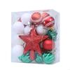 31Pcs Christmas Baubles For Tree Wedding Winter Holiday Party Centerpieces Shatterproof Christmas Ball Hangings Ornament