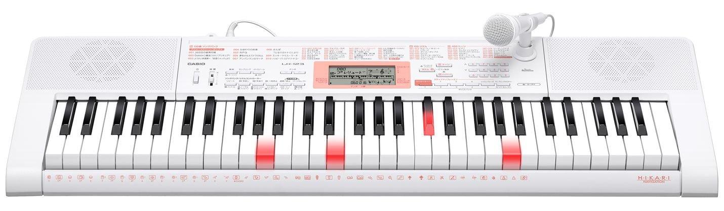 

Casio Electronic Keyboard 61 Standard Keys Optical Navigation Keyboard LK-123 белый