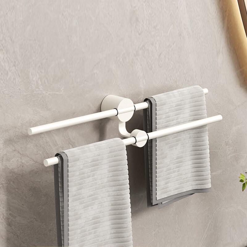 Danle No-Drill Adjustable Bathroom Towel Rack