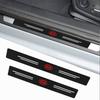 New 4Pcs Car Door Sill Threshold Protector Stickers Accessories For Kia Pegas Sorento Soul Cerato Sportage Ceed Niro Borrego K5