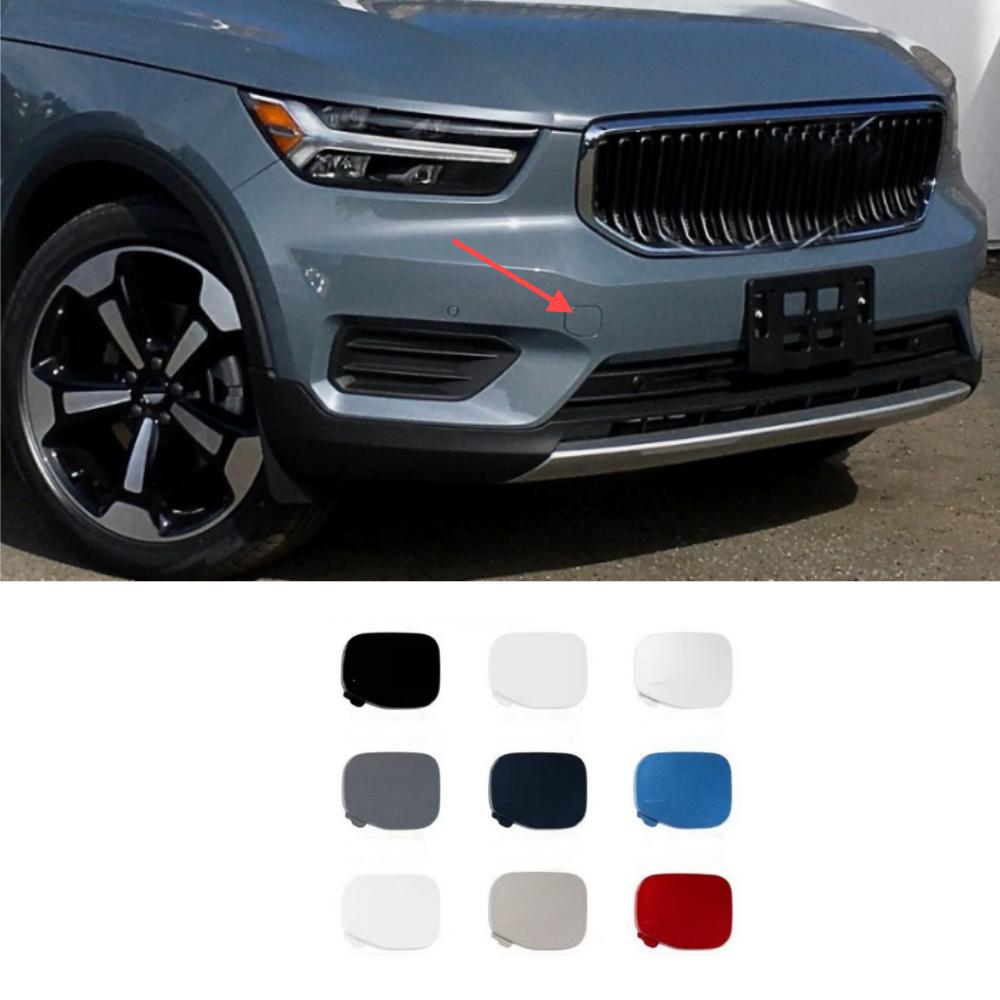 Para 2018-2022 Volvo XC40 Tapa de Gancho de Remolque Cubierta de Tracción para Parachoques Delantero