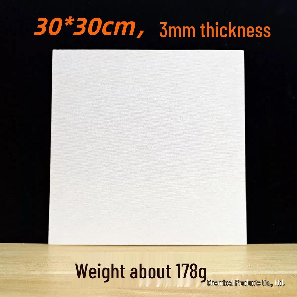 3MM Thin Canvas Drawing Board: Portable Pure Cotton Oil & Acrylic Painting Board for Art Students and Professionals