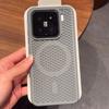 Applicable To Xiaomi 11PROMAX Honeycomb Heat Dissipation Breathable Magnetic Mobile Phone Case Redmi K11 Matte Turbo1MAX Soft