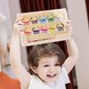 Montessori Magnetyczne Gry Sortujące Kolory Labirynt Tablica Długopis Gry Z Przesuwającymi Koralikami Drewniana Kontrola Sensoryczna Zabawa Edukacyjna Zabawki dla Dzieci