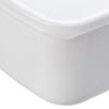 1400ml Food Container with Seal Lid Microwave Safe Leak Proof Rectangular Shaped Food Storage Box
