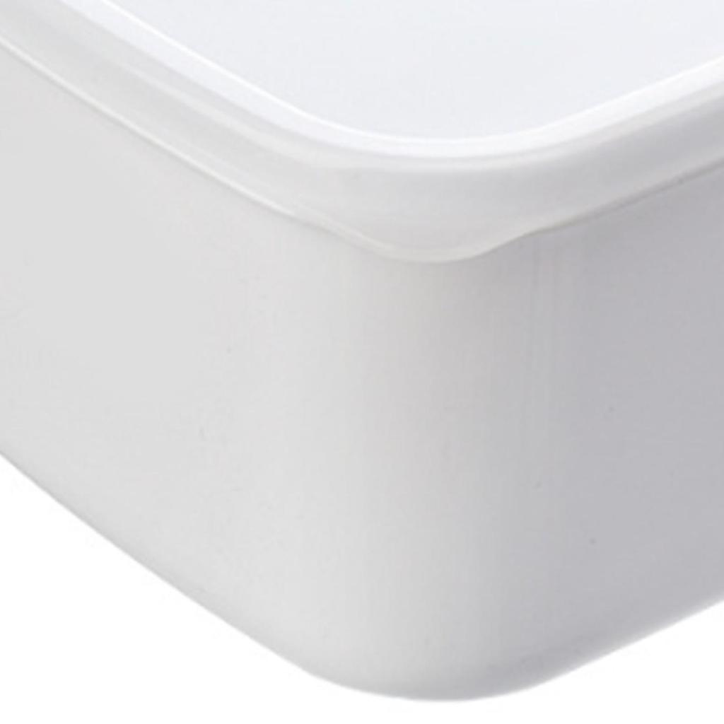 1400ml Food Container with Seal Lid Microwave Safe Leak Proof Rectangular Shaped Food Storage Box