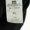 Lee Blouson XL Black Jacket Men's Used