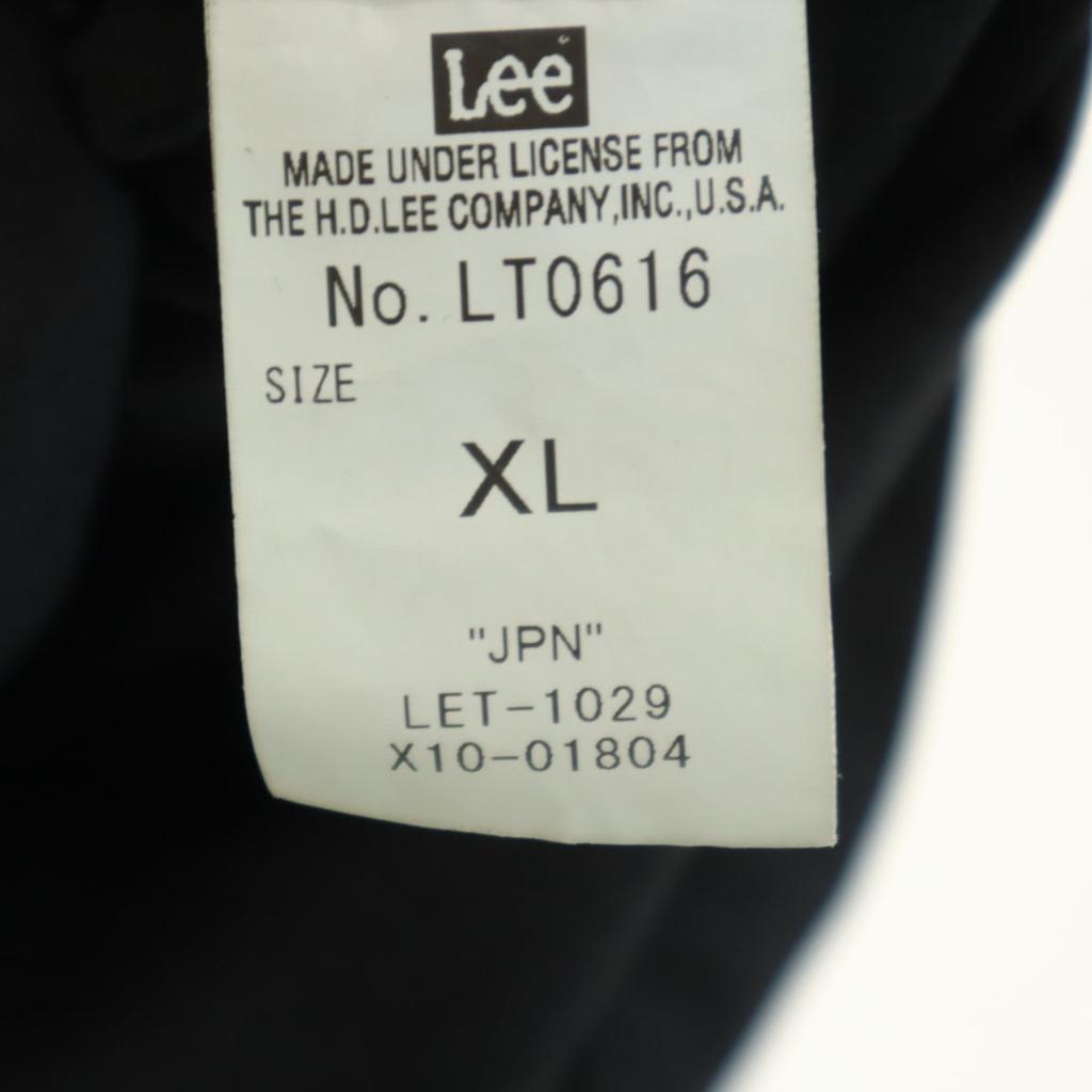 Lee Blouson XL Black Jacket Men's Used