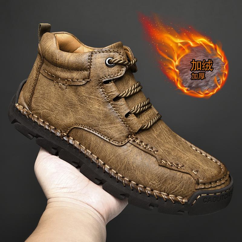 39-48 Мужская повседневная обувь среднего размера — фото 4