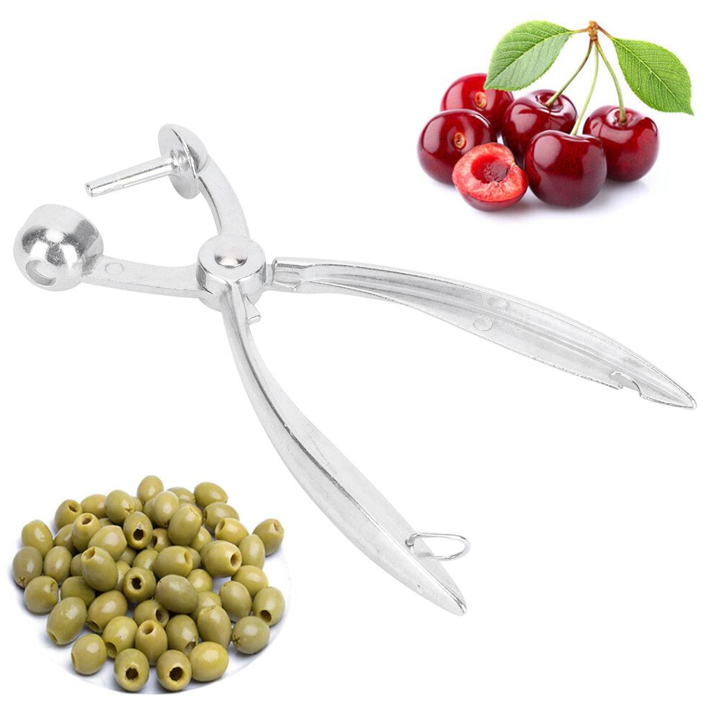 Cherry Seed Remover Pitter Aluminum Alloy Olive Core Remover Tool Kitchen Utensils