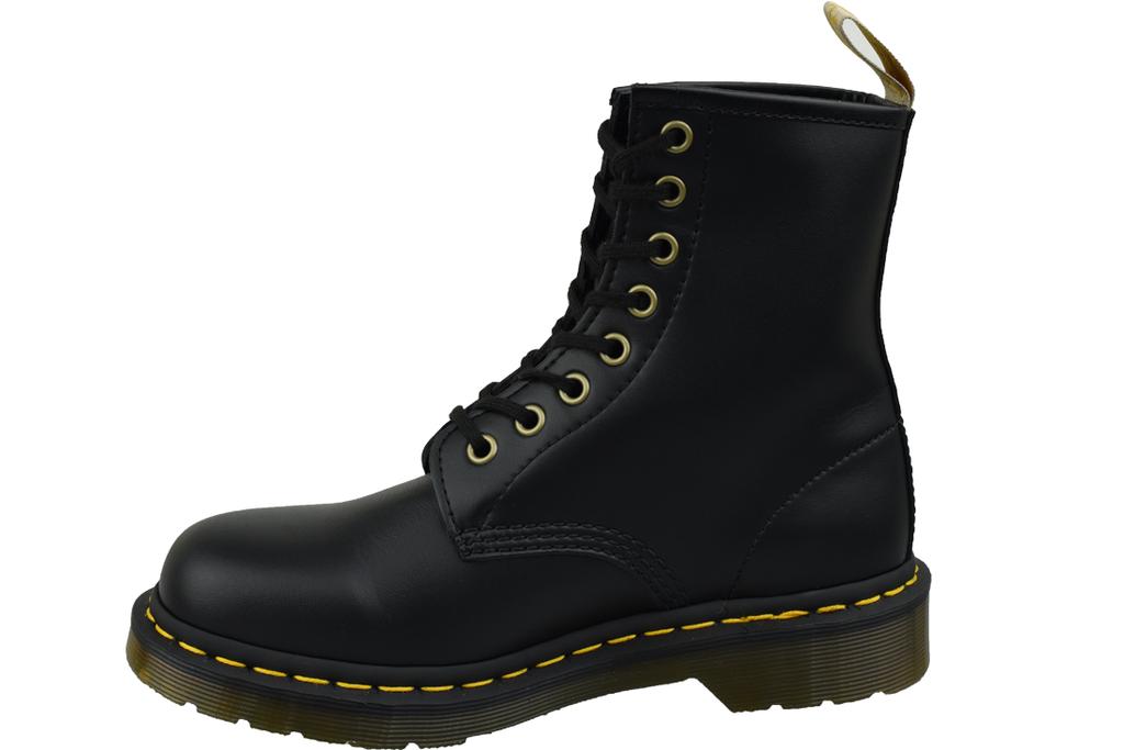 Dr. Martens Vegan 1460, Unisex Black Bovver Boots