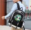 Cute Cartoon Hatsune Miku Printed Backpack Large Capacity Bookbag Student Boy Girl School Bag Outdoor Large Capacity Waterproof Laptop Travel Bag Gift
