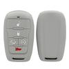 Silicone Key Case For Ram 1500 Dt / Trx / 2500 3500 Hd -, Soft Rubber Key Fob Cover Anti-Drop Protector 4/5/6 Buttons
