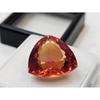 Certified Natural Orange Sapphire Trillion Cut 15-17 Ct Stunning Loose Gemstone