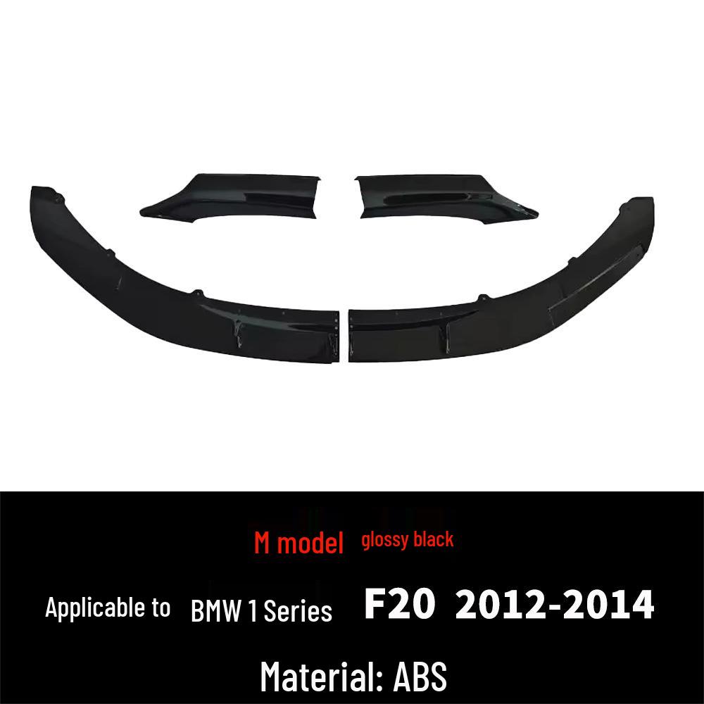M Sport Style Front Lip Spoiler for BMW 1 Series F20 (2012-2014)