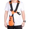 Brush Cutter Strap Trimmer Shoulder Strap Lawn Mower Harness Strap Labor Saving W Shape Double Shoulder Nylon Harness Strap